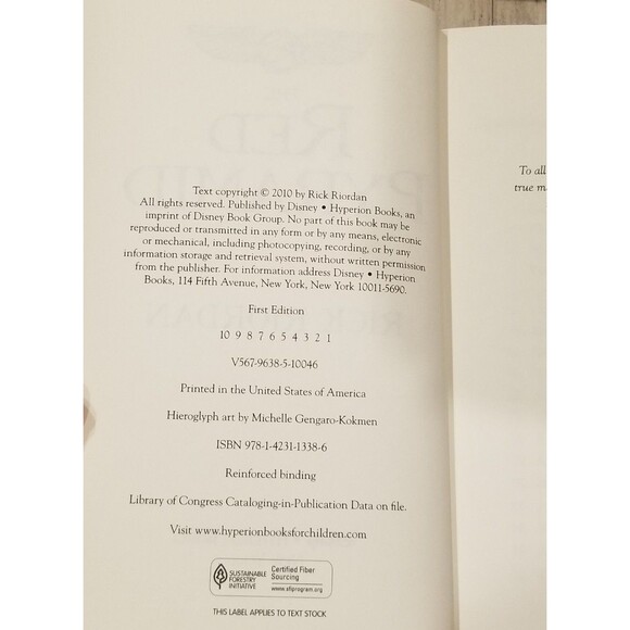 KANE CHRONICLES Rick Riordan- Lot of 3 Complete Series Hardcover Set 1st Ed - Picture 4 of 7